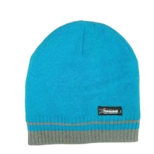 3M Thinsulate Blue & Gray Felt Lined Beanie Cap OS